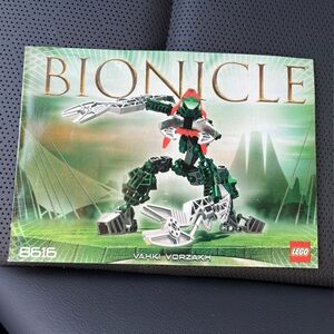 Lego Bionicle Vahki Vorzakh Manual 8616